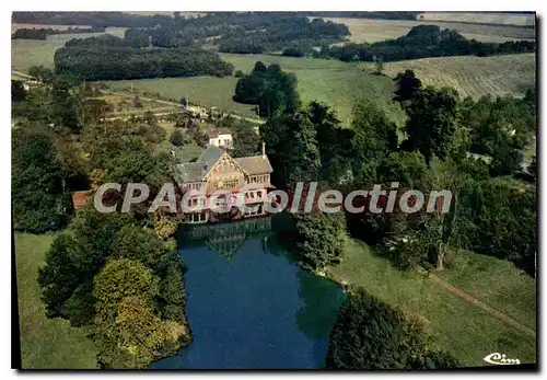 Moderne Karte Ferrieres en Brie (S et M) Vue aerienne La Taffarette