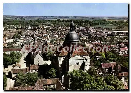 Moderne Karte Provins (Seine et Marne) L'Eglise St Quiriace