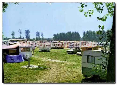 Cartes postales moderne Bray sur Seine (Seine et Marne) Vue du Camping municipal