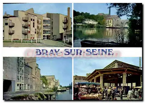 Moderne Karte Bray sur Seine (S et M)