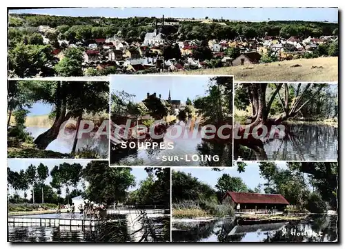 Cartes postales moderne Souppes sur Loing (S et M) Panorama sur le Village