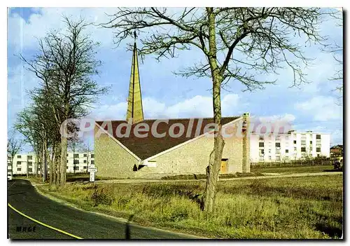 Cartes postales moderne Champagne sur Seine (Seine et Marne) Eglise St Francois d'Asise (Architecte Mr Marot)