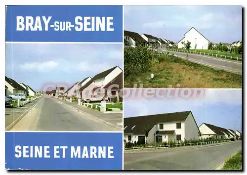 Cartes postales moderne Bray sur Seine (Seine et Marne) Le Quartier Huchelot