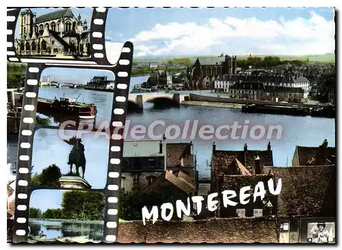 Cartes postales moderne Montereau Abside de l'Eglise