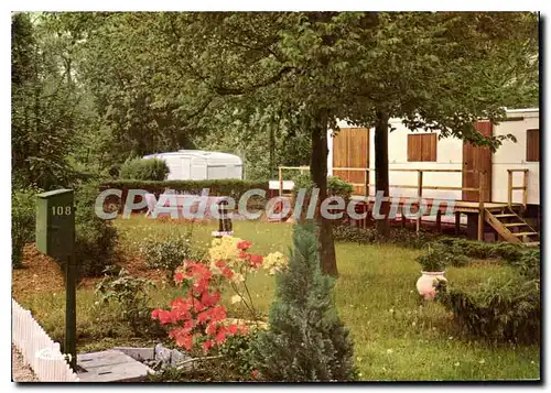 Cartes postales moderne Conde Ste Libiaire (S et M) Super Caravaning Club du Chateau de Conde