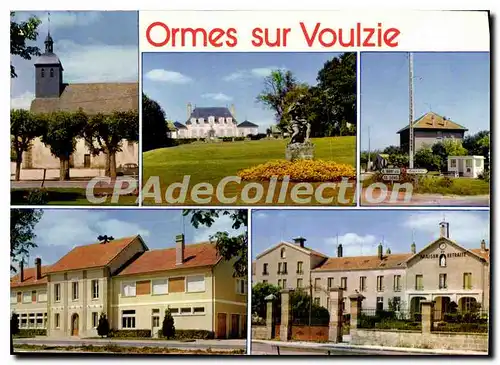 Cartes postales moderne Ormes sur Voulzie (S et M)