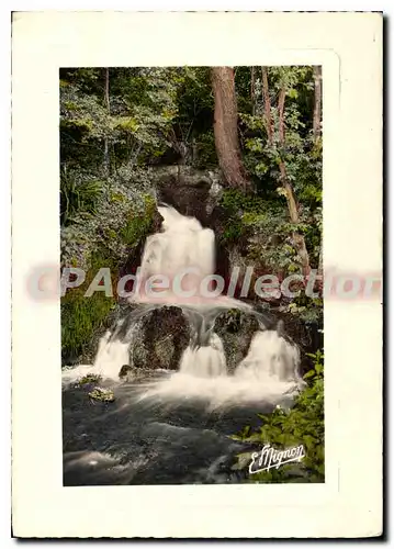 Moderne Karte Perthes en Gatinais (S et M) La Cascade du Petit Moulin