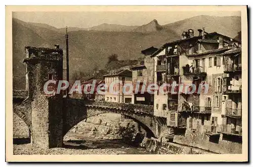 Cartes postales Sospel Le Vieux Pont La Douche France Cote d'Azur