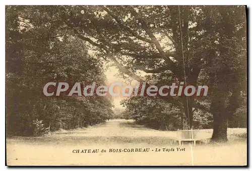 Cartes postales Chateau du Bois Corbeau Le Tapis Vert