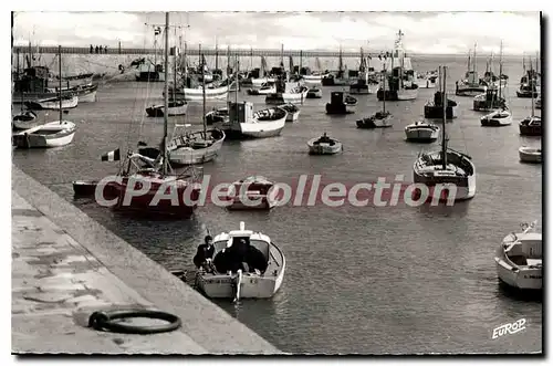 Cartes postales Ile de Noirmoutier (Vendee) Le port de l'Herbaudiere