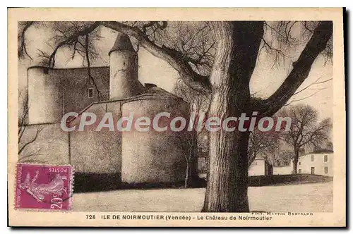 Ansichtskarte AK Ile de Noirmoutier (Vendee) Le Chateau de Noirmoutier