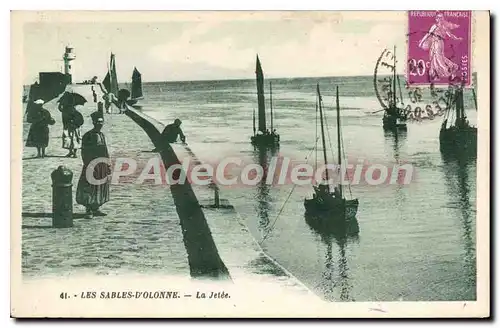 Cartes postales Les Sables d'Olonne La Jetee