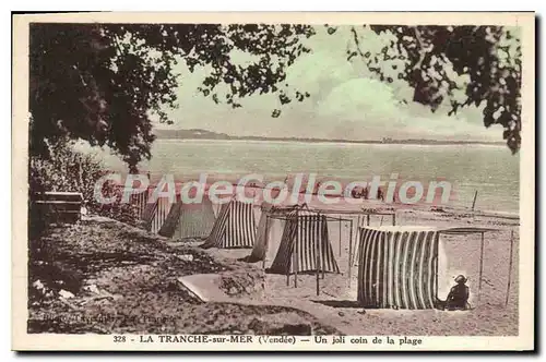 Cartes postales La Tranche sur Mer Un joli coin de la Plage