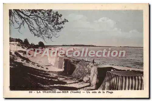 Ansichtskarte AK La Tranche sur Mer (Vendee) Une coin de la Plage