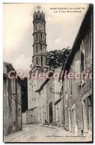 Cartes postales Fontenay le Comte La Tour Rivalland