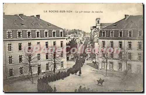 Cartes postales La Roche sur Yon Le 93e retour de marche