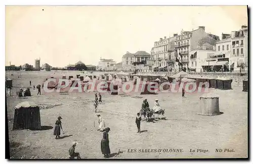 Cartes postales Les Sables d'Olonne La Plage