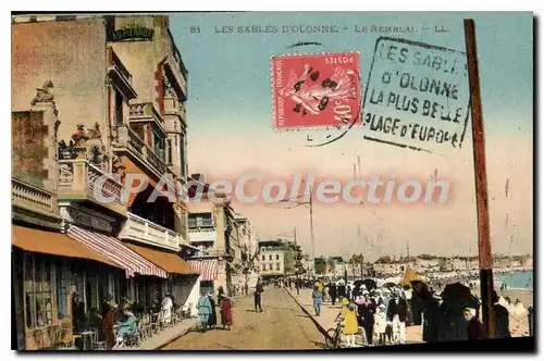 Cartes postales Les Sables d'Olonne Le Remblai