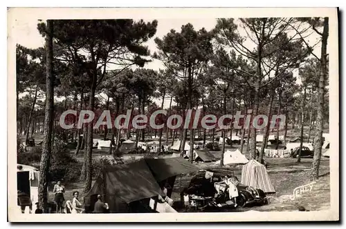 Cartes postales St Jean de Monts (Vendee) Le coin des Campeurs dans la Foret