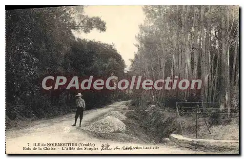 Cartes postales Ile de Noirmoutier (Vendee) Bois de la Chaise