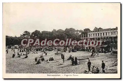 Ansichtskarte AK Noirmoutier Plage des Dames