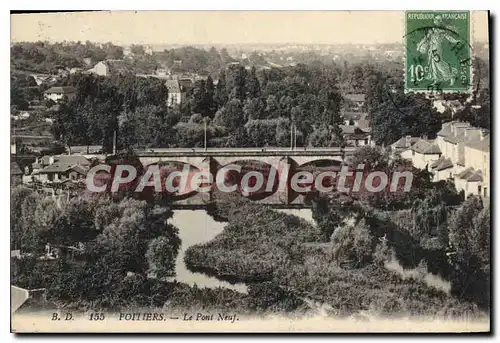Cartes postales Poitiers Le Pont Neuf