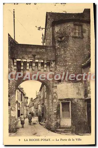 Ansichtskarte AK La Roche Posay La Porte de la Ville