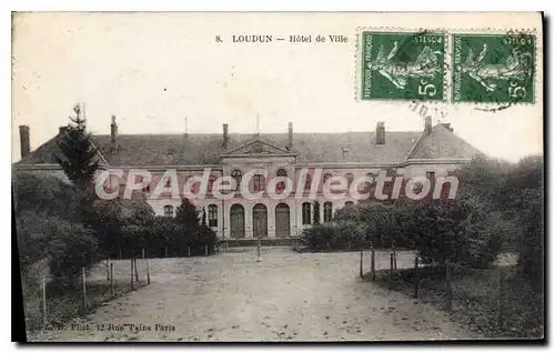 Cartes postales Loudun Hotel de Ville