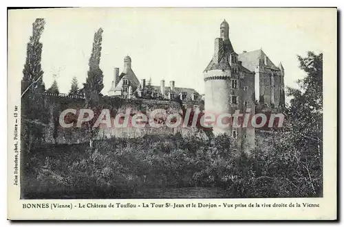 Cartes postales Bonnes (Vienne) Le Chateau de Touffou