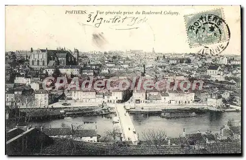 Cartes postales Poitiers Vue generale