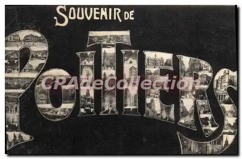 Cartes postales Souvenir de Poitiers