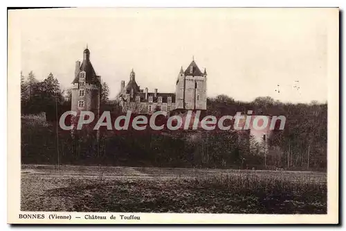 Cartes postales Bonnes (Vienne) Chateau de Touffou