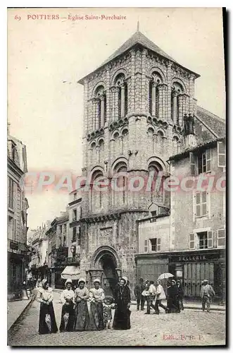 Cartes postales Poitiers Eglise Saint Porchaire