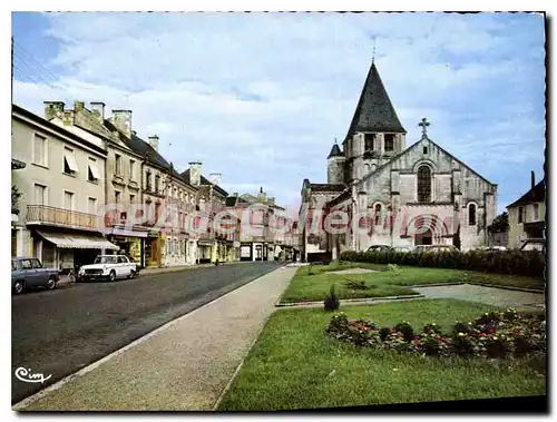 Moderne Karte Chauvigny (Vienne) La Place du Marche