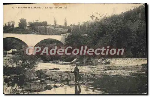 Ansichtskarte AK Environs de Limoges Le Pont de Condat