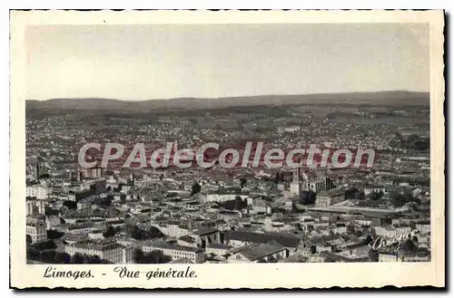 Cartes postales Limoges Vue generale