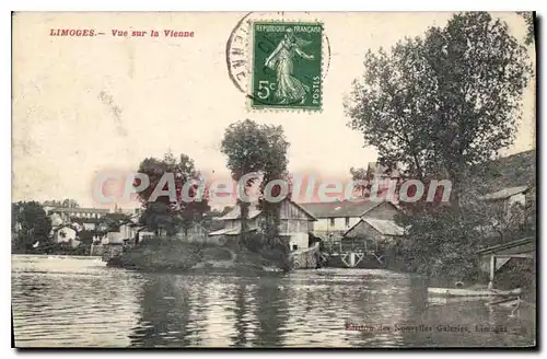 Cartes postales Limoges Vue sur la Vienne