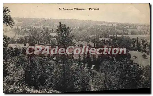 Ansichtskarte AK Le Limousin Pittoresque Paysage