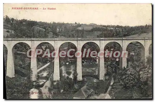 Ansichtskarte AK Pierre Buffiere Le Viaduc