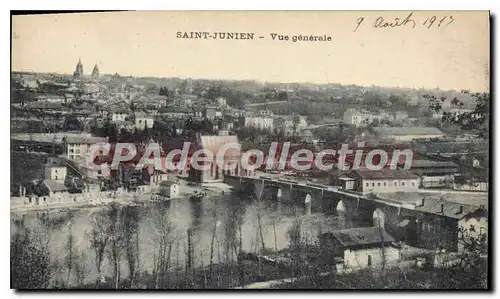 Cartes postales Saint Junien Vue generale