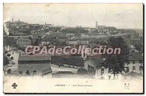 Cartes postales Limoges Vue panoramique