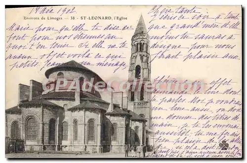 Cartes postales Limoges Environs de Limoges St Leonard l'Eglise