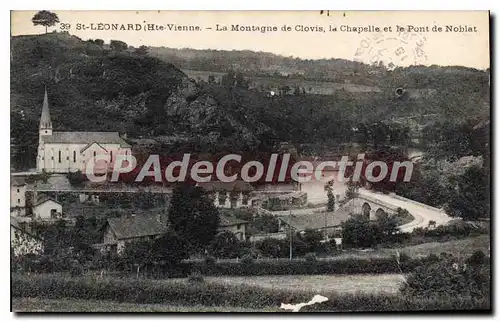 Ansichtskarte AK St Leonard (Haute Vienne) La Montagne de Clovis