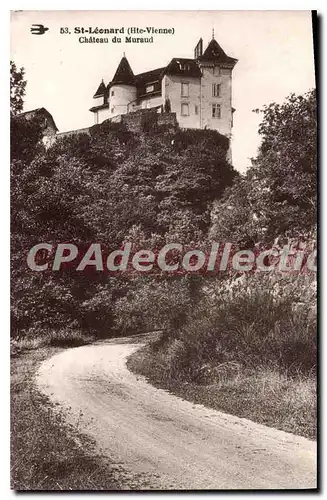 Ansichtskarte AK St Leonard (Haute Vienne) Chateau du Muraud