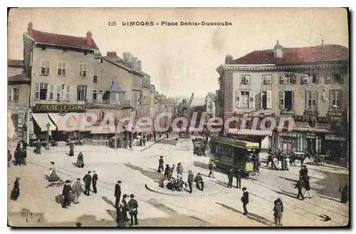 Cartes postales Limoges Place Denis Dussoubs
