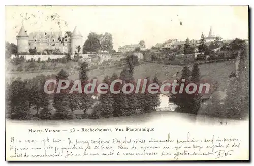 Ansichtskarte AK Haute Vienne Rochechouart Vue Panoramique
