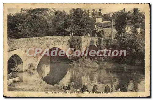 Ansichtskarte AK Saint Junien (Haute Vienne) Pont Saint Elisabeth