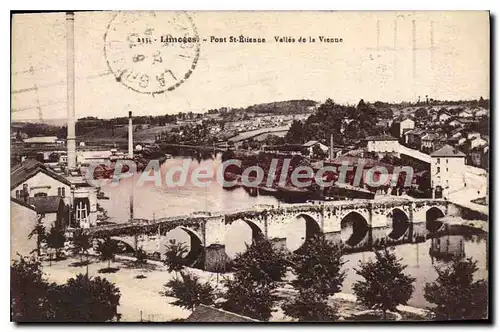 Ansichtskarte AK Limoges Pont St Etienne Vallee de la Vienne