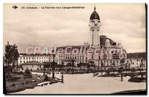 Cartes postales Limoges La Nouvelle Gare