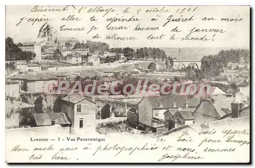 Ansichtskarte AK Limoges Vue Panoramique